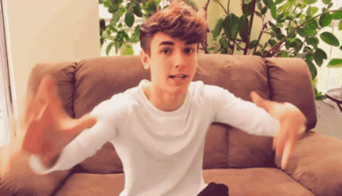 FebreTeen giphygifmaker tiktok tiktoker bryce hall GIF