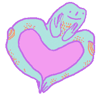 I Love You Heart Sticker by sophie shiff