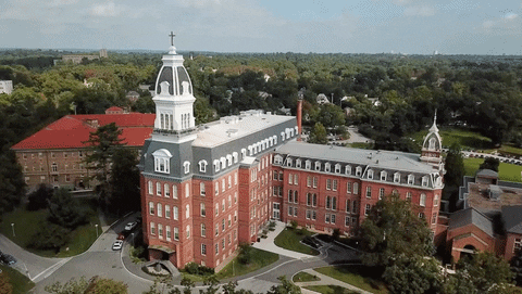 Notre Dame Gibbons GIF by Notre Dame of Maryland University