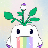 Rainbow Throwing Up GIF by Magic Eden