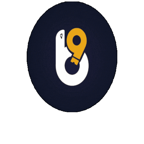 BACK9ve giphygifmaker b9 back9 back9ve Sticker