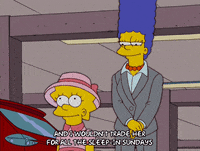 marge simpson smiling GIF