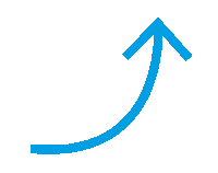 wagner_ecommerce_group_gmbh blue arrow simple pfeil Sticker