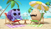 Relaxing Summer Time GIF by Raena AI