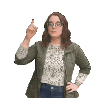 Point Pointing Sticker by Sara Campbell - Savvy Music Studio