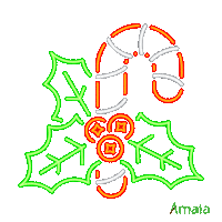 Merry Christmas Sticker by Amaia Land