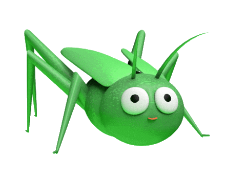 Bug Cricket Sticker by Leon Nikoo