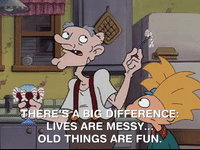 hey arnold nicksplat GIF