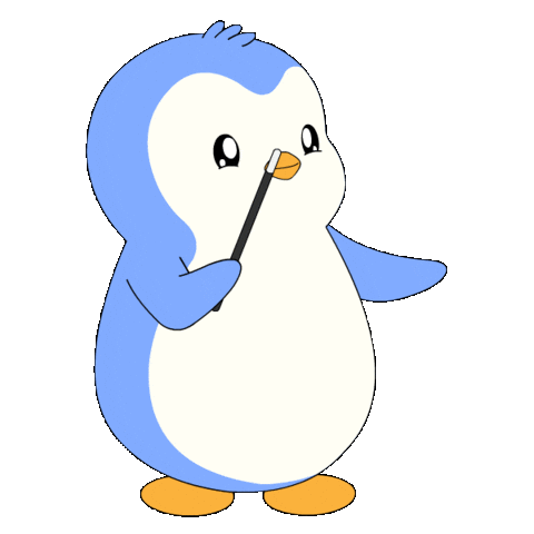 Crypto Penguin Sticker by Pudgy Penguins