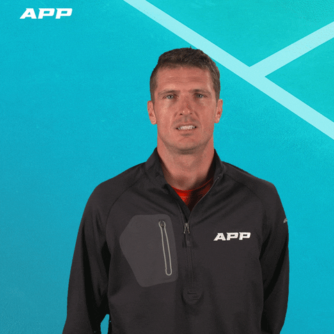 Pickleball Point Up GIF by APP