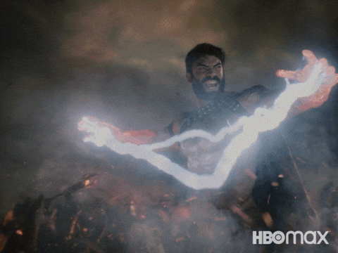 Justice League Electricity GIF by HBO Max