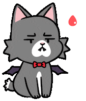 Cat Halloween Sticker by Ai and Aiko
