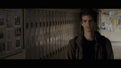 excited spider-man GIF
