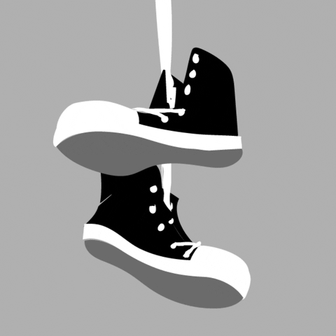 Sneakers Converse GIF by Christopher Pindling