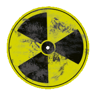 Danger Warning Sticker by PixelMotion4096