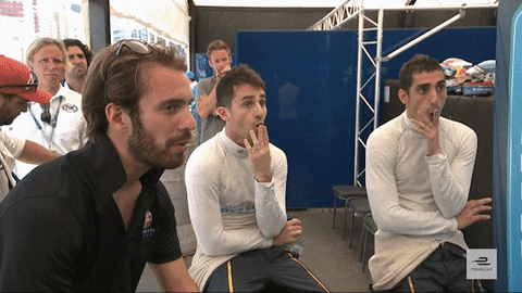 happy laugh GIF by ABB Formula E