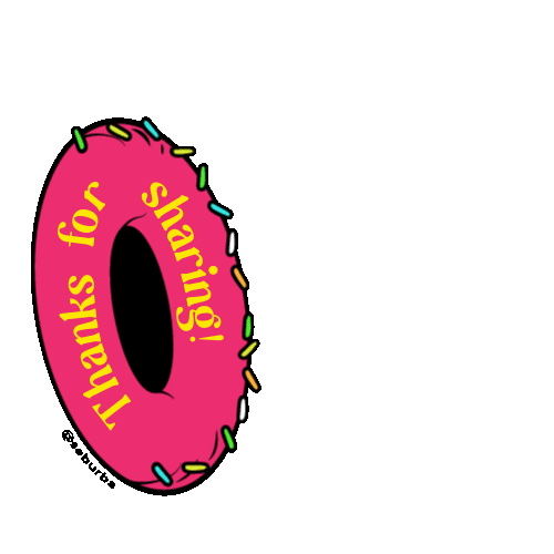 Monster Thank You Sticker