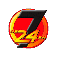 7X24 Sticker by Tiendas7x24