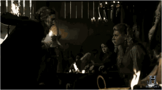 lagertha GIF by Vikings on HISTORY