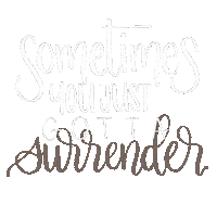 White Flag Cry Sticker