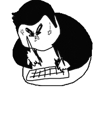 Angry Keyboard Sticker