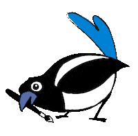 National Bird Magpie Sticker