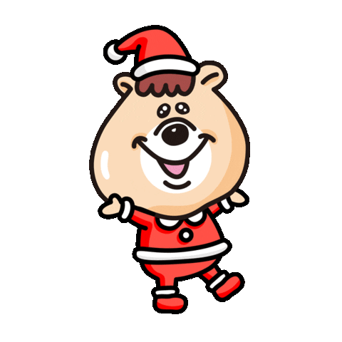 Christmas Santa Sticker by KUMATAN