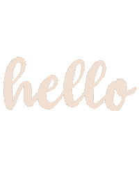 Alluna Hello Sticker