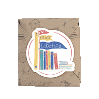 Club_Libritos club colores libros niños Sticker