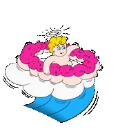 curvesign baby beach wave ocean Sticker