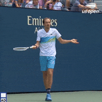 Us Open Tennis Shrug GIF by US Open