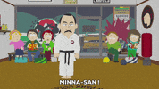 teacher karate GIF by South Park 