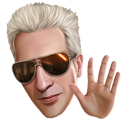 Poker Face Reaction Sticker by GGPoker