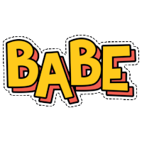 babe zilingo Sticker