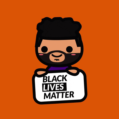JacDesigns giphyupload black protest blm GIF