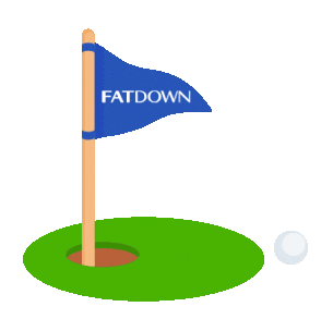 Golf Sticker by FATDOWN