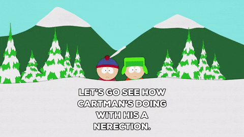stan marsh snow GIF by South Park 