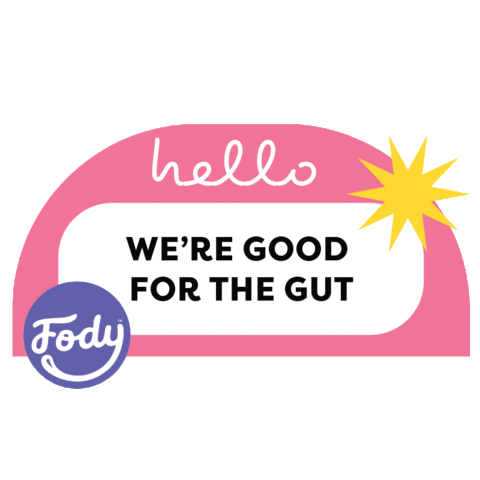 Gut Digestion Sticker by Fody Foods