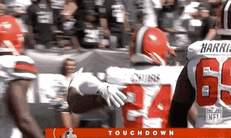 Nick Chubb Football GIF by NFL