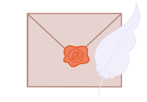 Tofu-fish giphyupload wings letter 葉 Sticker