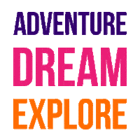 Adventure Explore Sticker by Katalog Marzeń