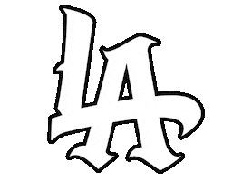 La Dodgers Sticker by plugthecity