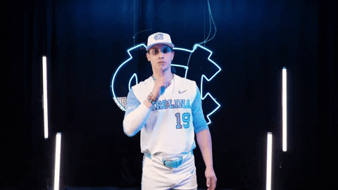 North Carolina Baseball GIF by UNC Tar Heels