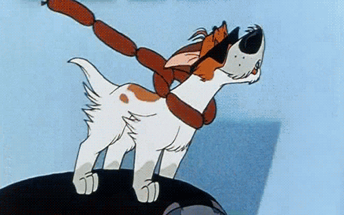 oliver and company disney GIF