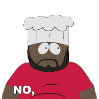 No Way Chef Sticker by South Park