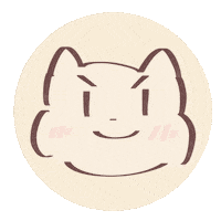 Cat Smile Sticker