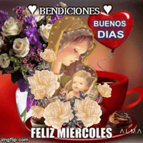 feliz miercoles bendiciones GIF