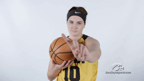 basketball GIF by University of Iowa Hawkeyes Athletics