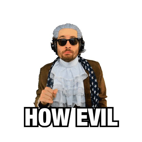 Austin Powers Villain Sticker