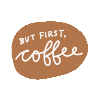But First Coffee Sticker